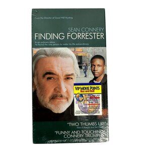 Finding Forrester VHS 2001 Format Sean Connery Gus Van Sant Drama New Sealed